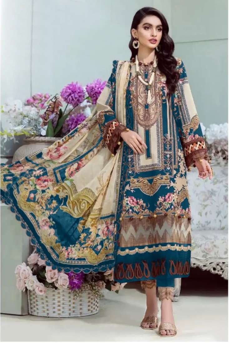 Shraddha Firdous Vol 4 Catalog Lawn Cotton Pakistani Salwar Suits