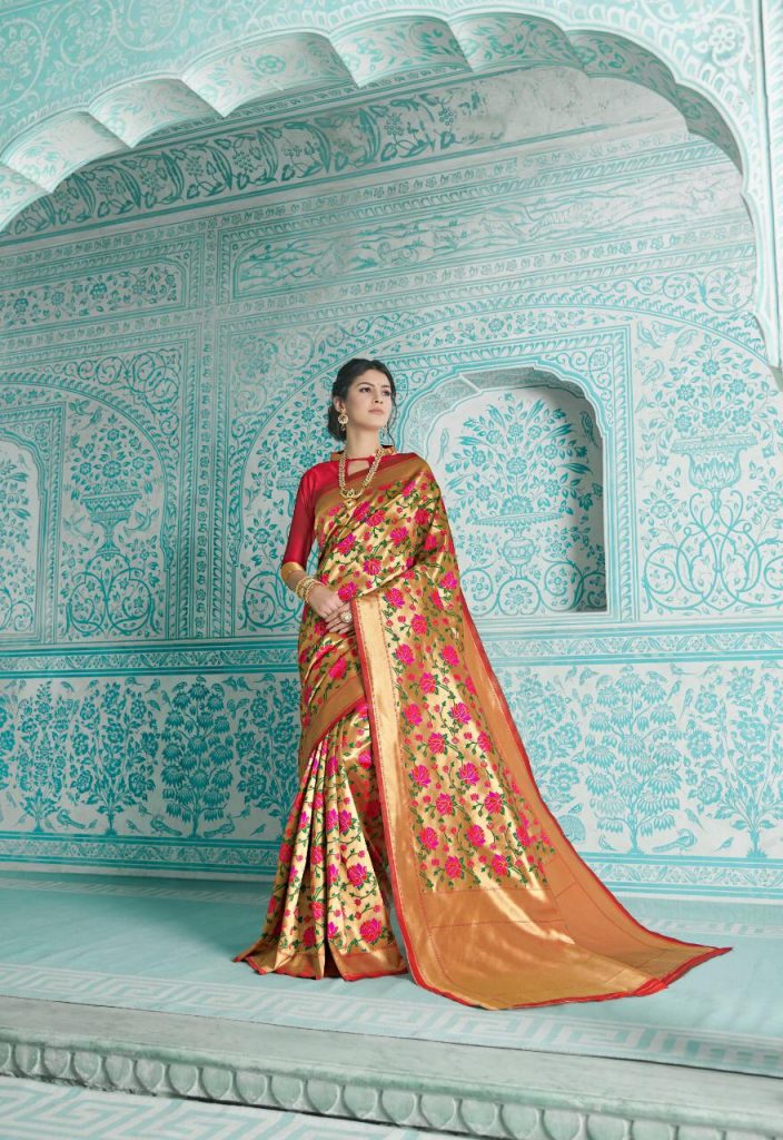 Desilook Presents Dev Priya DN 45 Indian Women Fancy Designer Party Wear  Saree At Wholesale Price