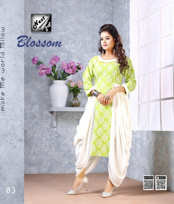 Blossom Designer Kurti Catalogue