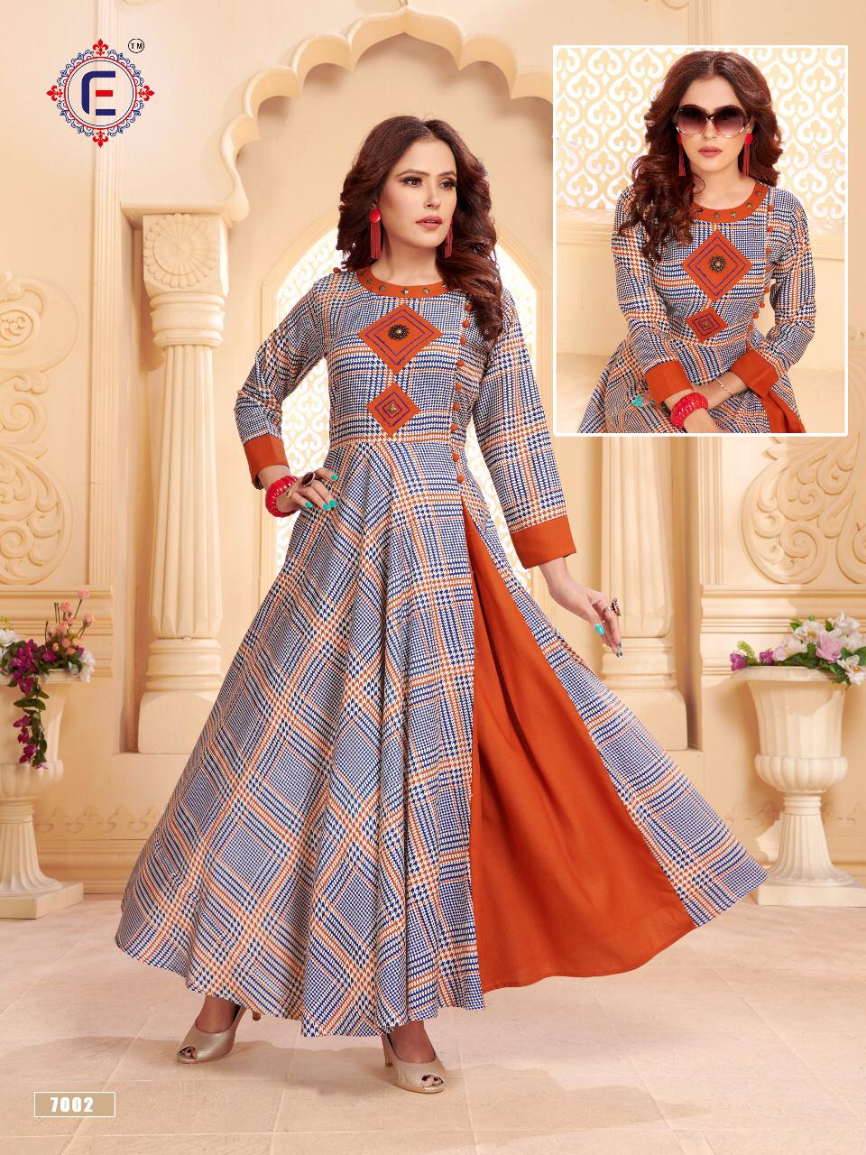 Muskan Elina Designer Kurti Catalogue