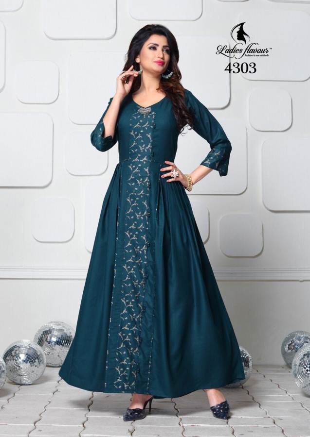 Designer Long Party Wear Gown