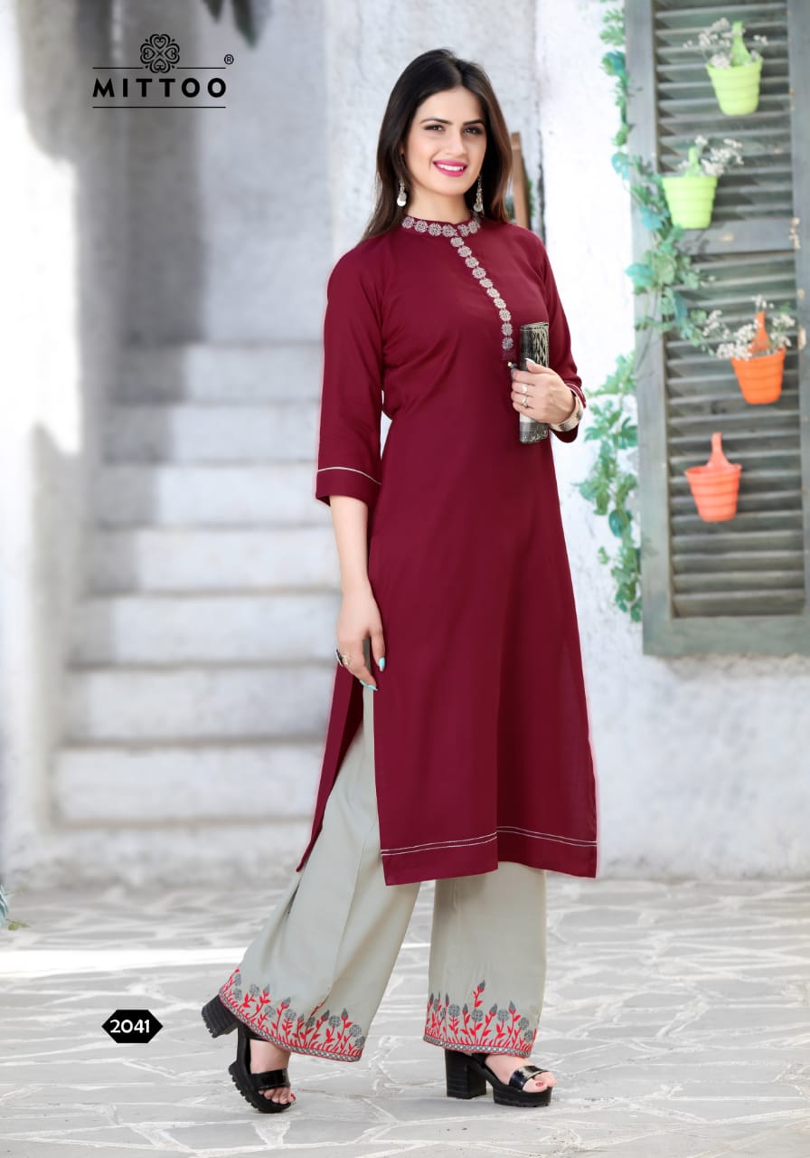 Panghat Vol 6 By Mittoo Designer Kurti Catalogue