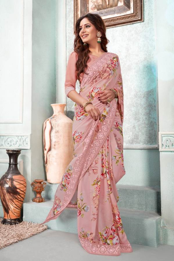 buy casual fashionable cotton sarees | Heenastyle