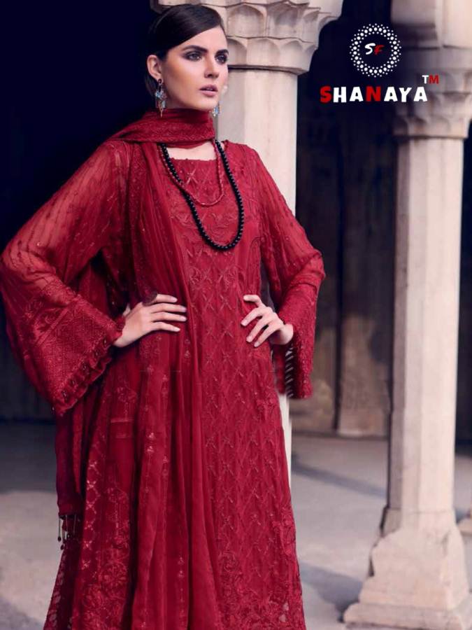 Shanaya Rose Espoir Faux Georgette Pakistani Suits Collection
