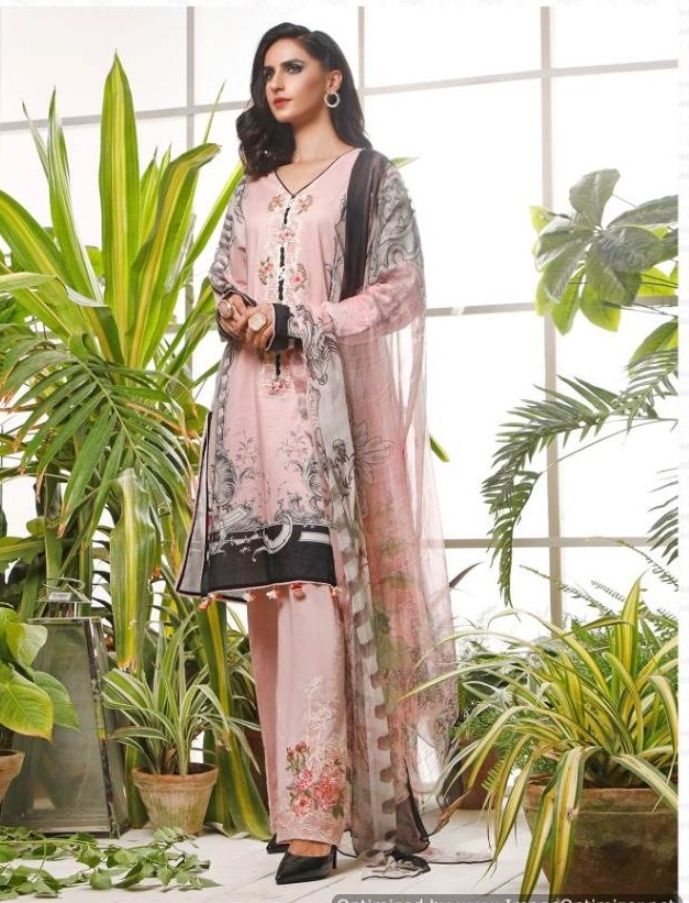 Kaara Presents Firdous Lawn Collection 3 Of Pure Cotton Designer Pakistani Suits