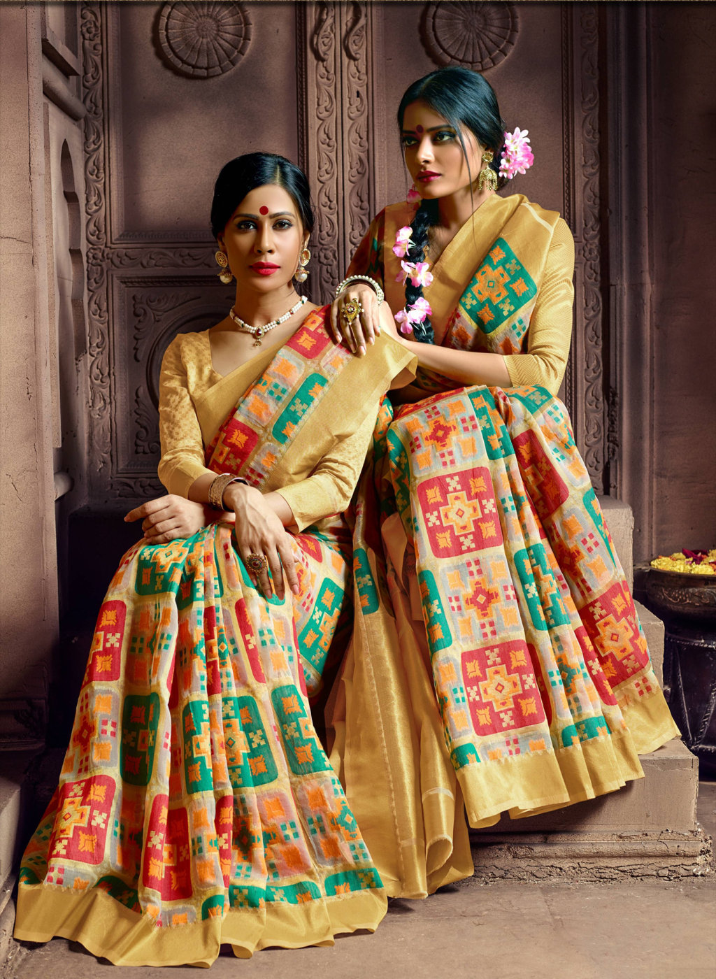 Crape Wedding Reception Wear Sarees at Rs 2480 in Surat | ID: 10534022897