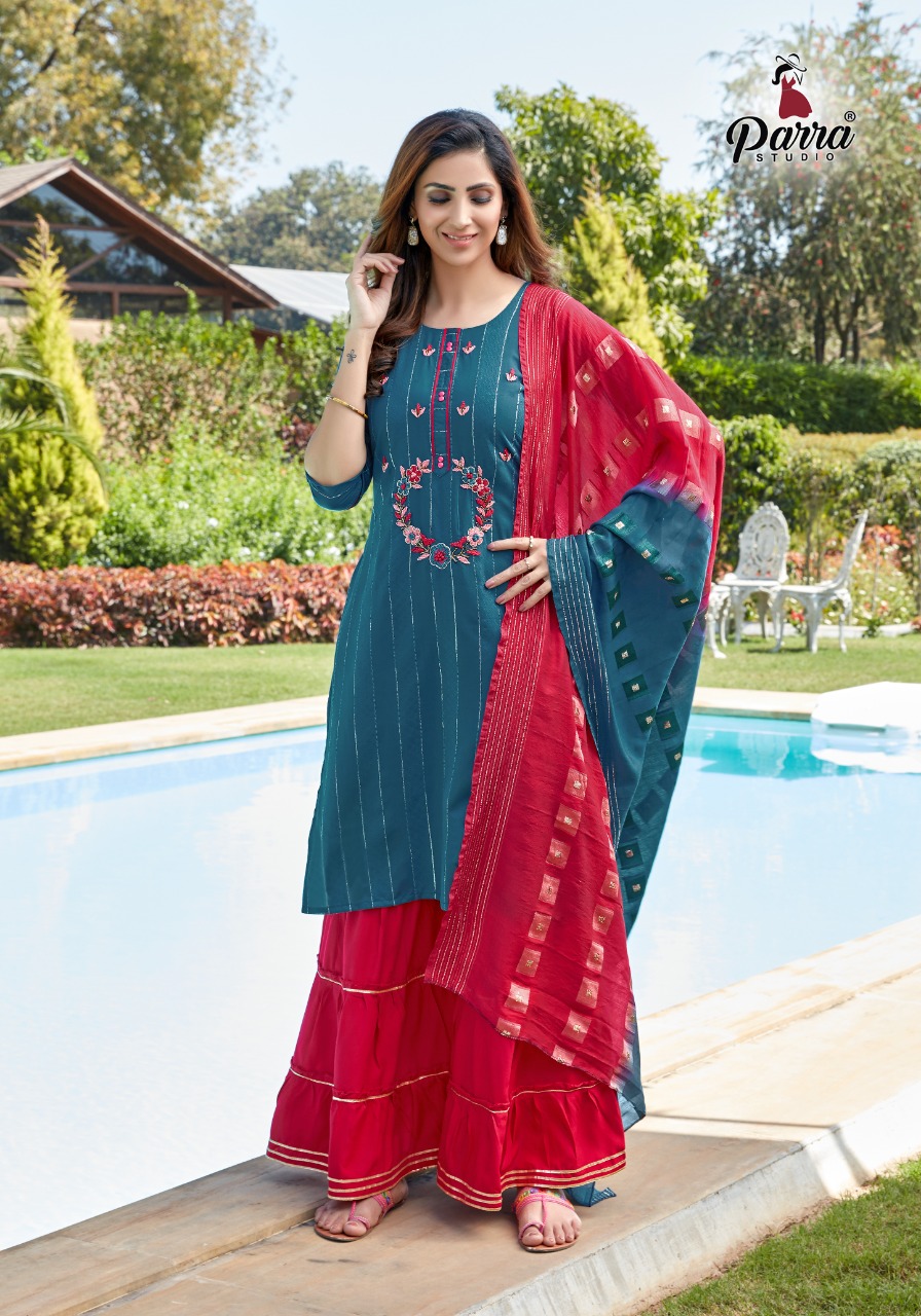 Parra Studio  Raghini Vol 2 Designer Viscose Ready-made  Catalog