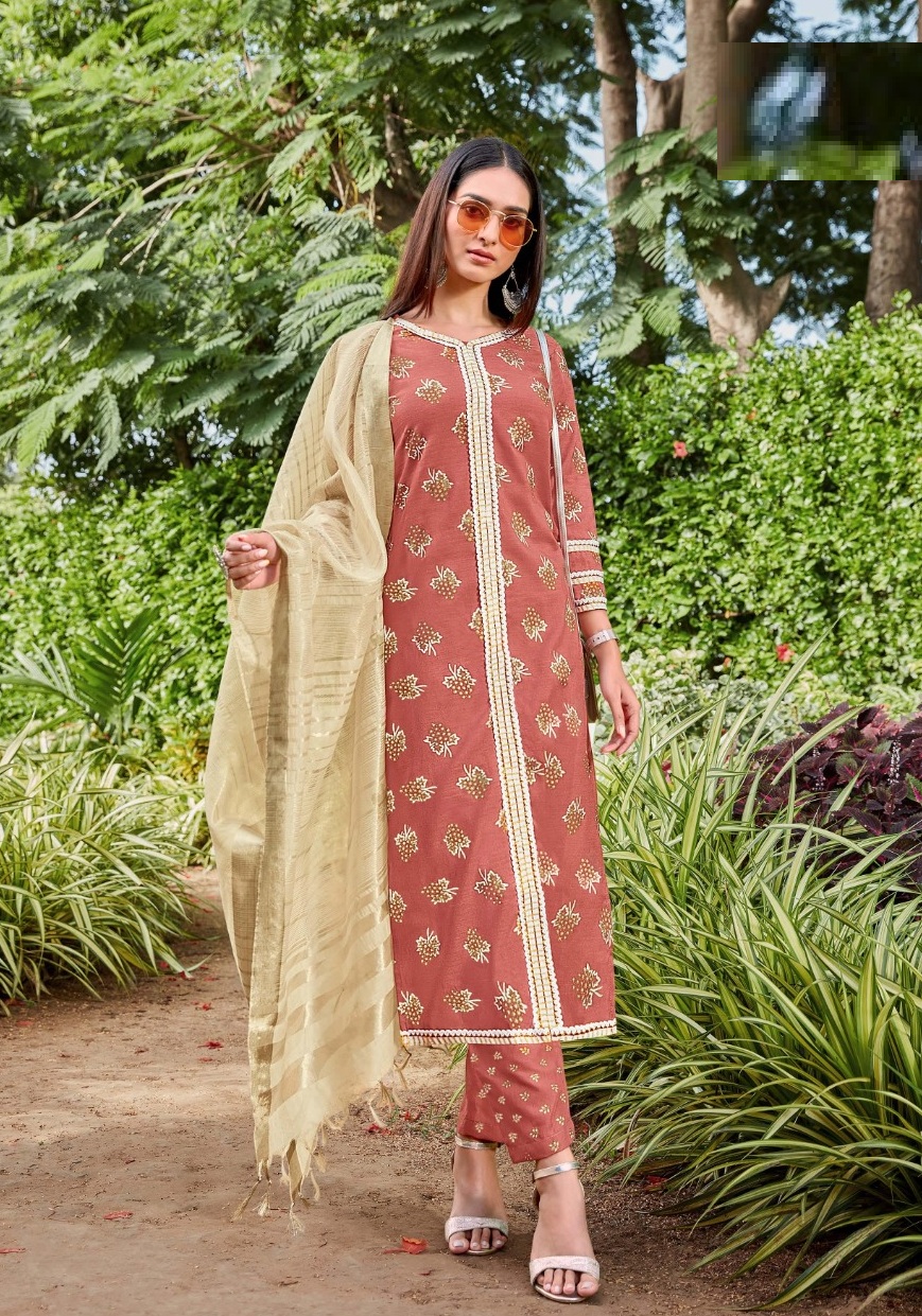 Syasii Florence Fancy Wear Kurti With Bottom And Dupatta Catalog