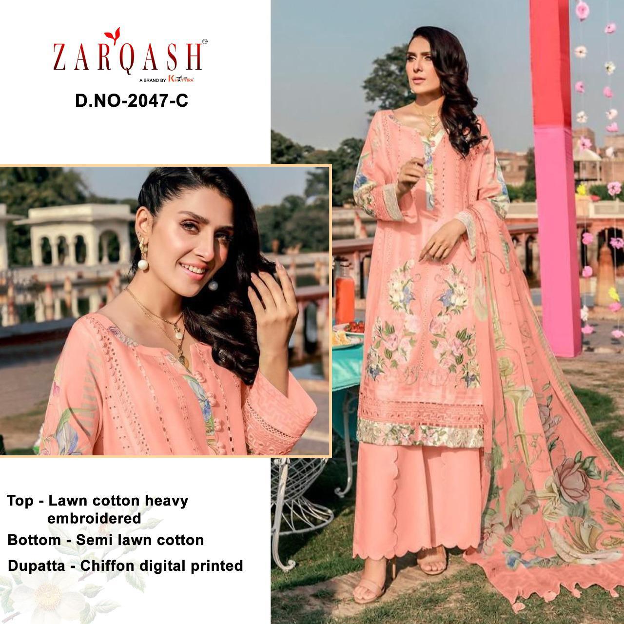 Zarqash Rouche Vol 2 Festive Wear Pakisatni Salwar  Suits Catalog