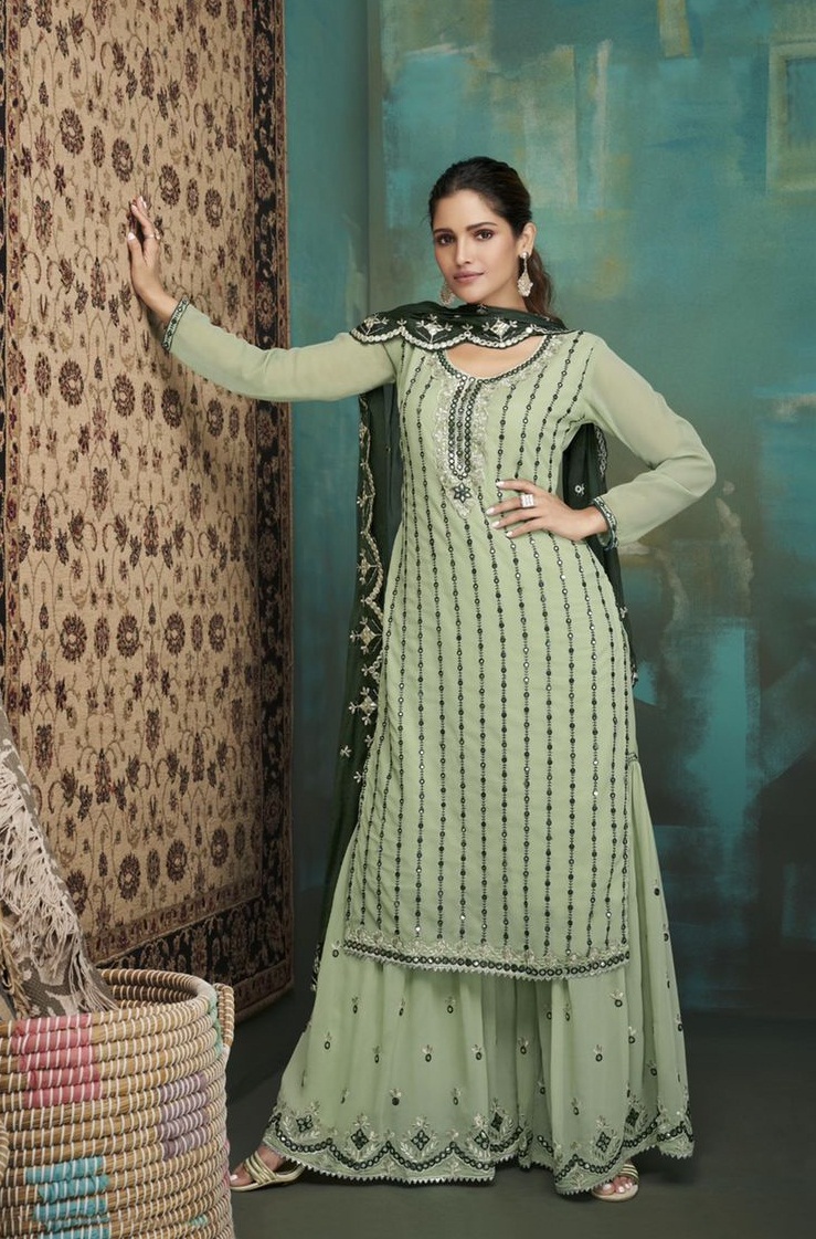 Gramo Bride Vol 1 Georgette Wear Designer Salwar Kameez Catalog