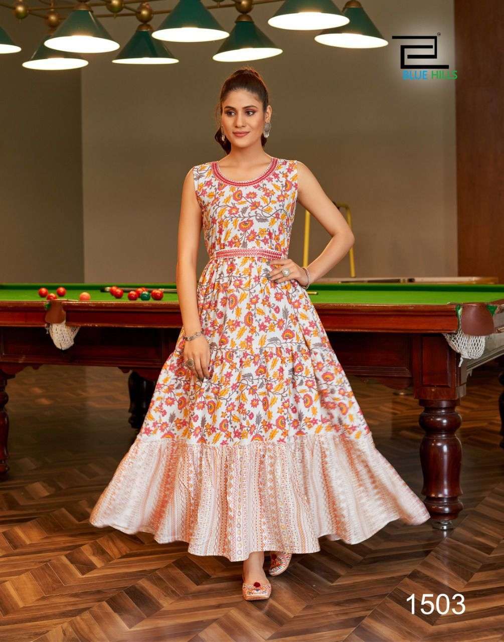 15005 LAUNCHING NEW DESIGNER PARTY WEAR LOOK LONG GOWN FOR WEDDING SEASON -  Reewaz International | Wholesaler & Exporter of indian ethnic wear catalogs.