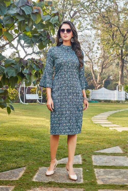 Smylee Khwab vol 2 catalog  Rayon  printed casual wear Kurtis 