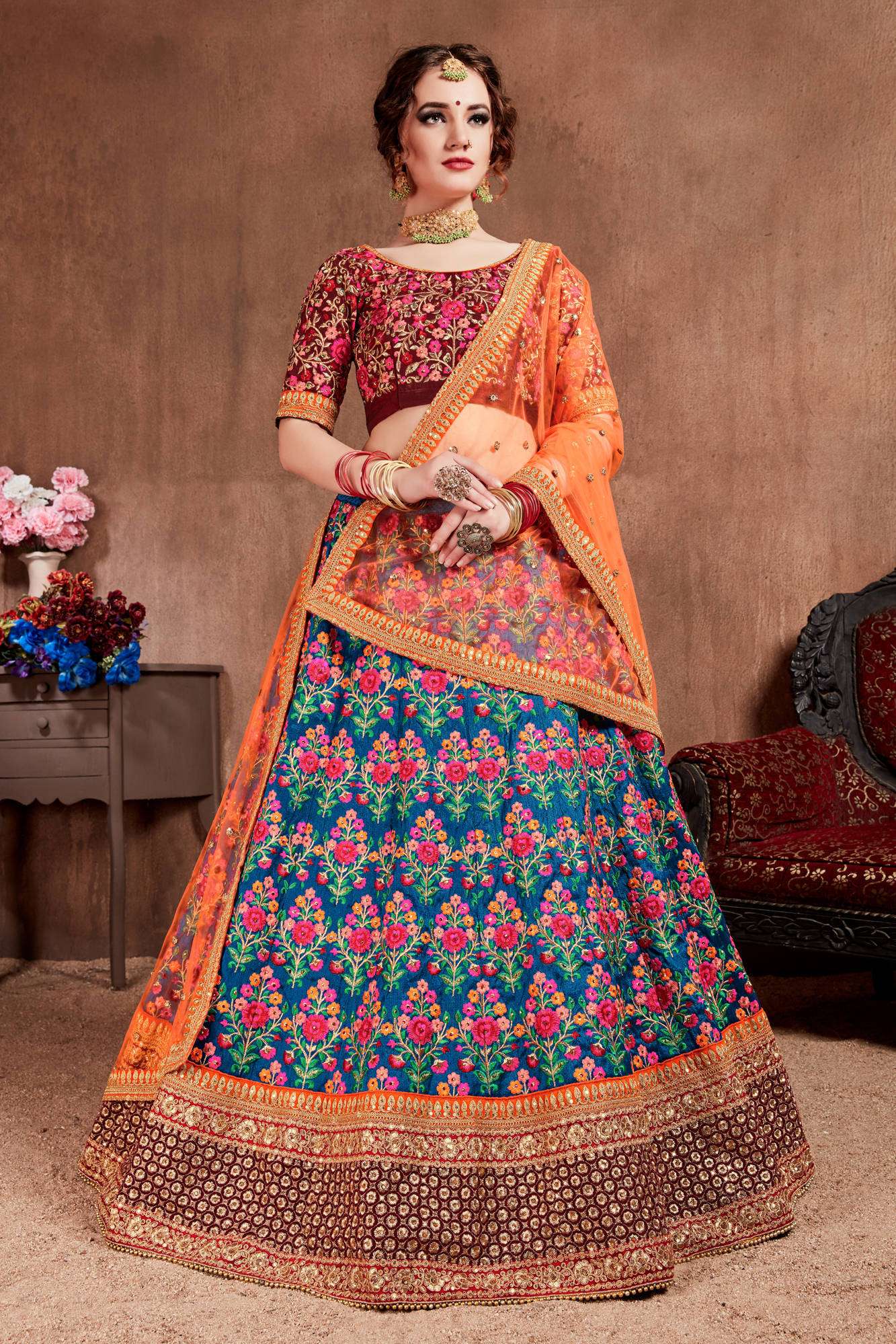 New Traditional Navratri Lehenga choli 