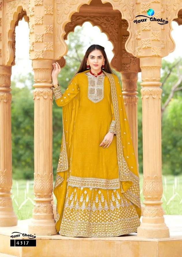 Your Choice Senorita Plus Catalog Designer Salwar Kameez Wholesale