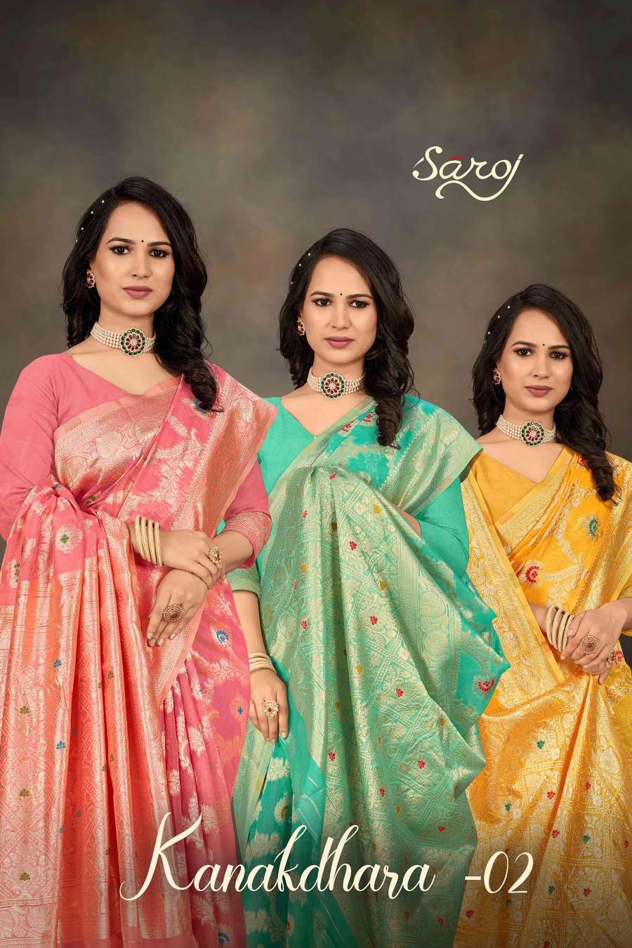 Saroj Kanakdhara Vol 2 Festive Cotton Saree Wholesale catalog