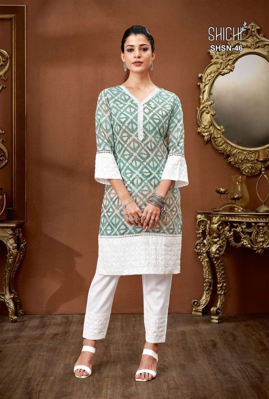 Shichi Sana Cotton Kurti Wholesale catalog