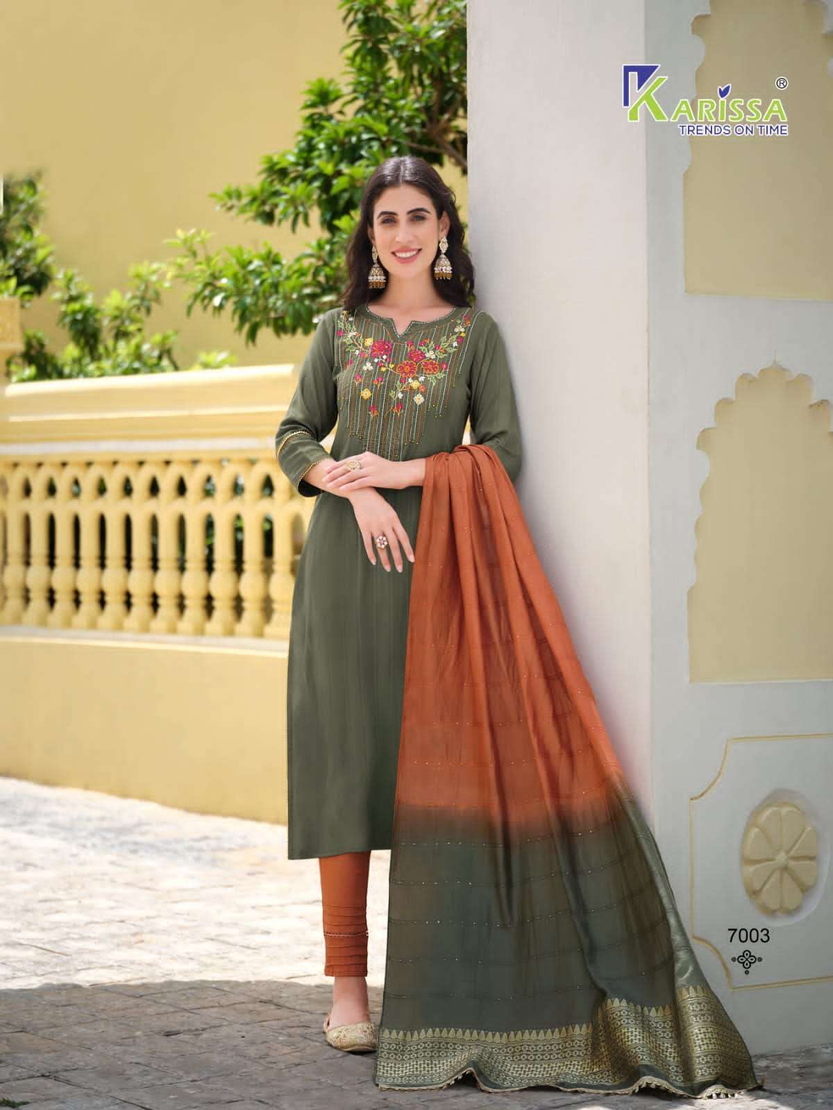 KARISSA SALONI LIVA Kurti Wholesale catalog