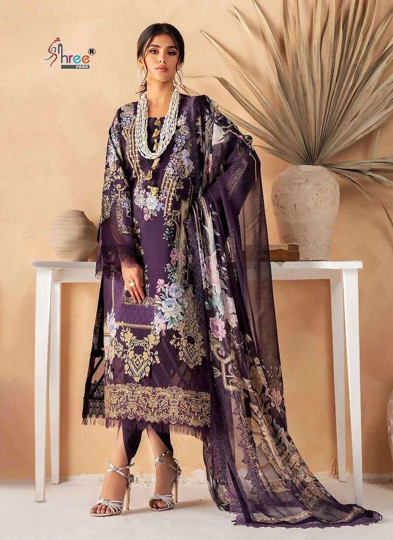 SHREE FAB PRESENTS AYESHA ZARA REMIX COTTON WHOLESALE PAKISTANI SUITS