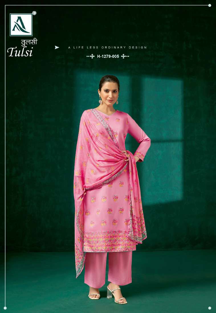 Alok Suit TULSI salwar kameez Wholesale catalog