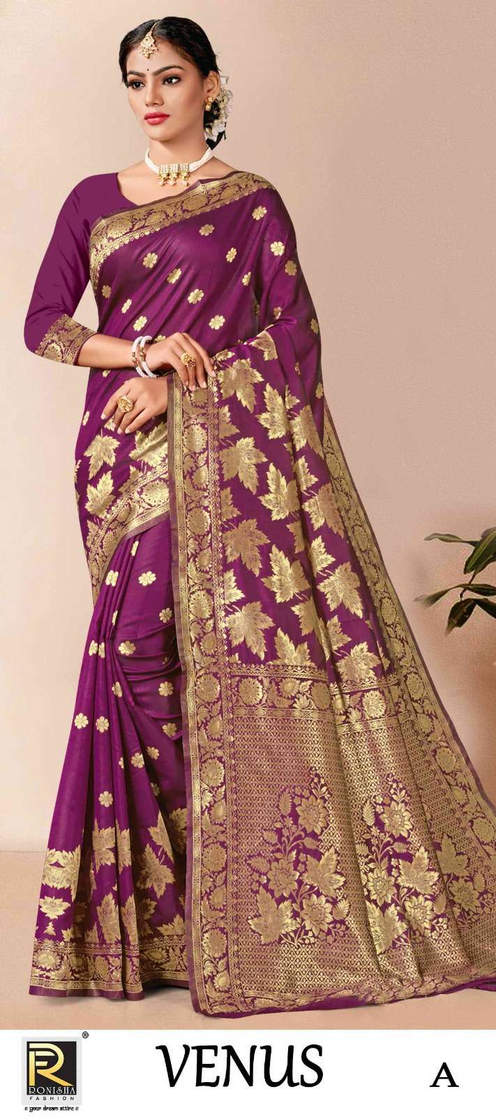 VENUS  BY RANJNA SAREE SILK FABRICS SUPER HIT COLLECTION 