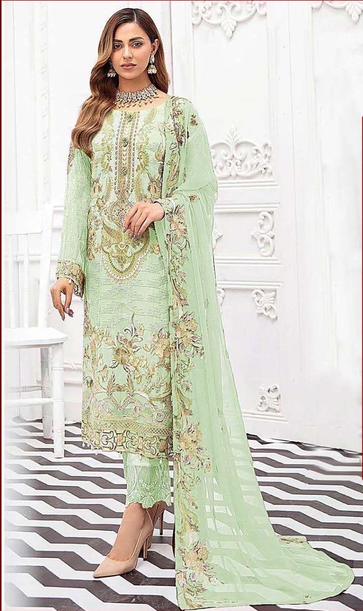 ZARQASH 2037 D WHITE SALWAR KAMEEZ WHOLESALE