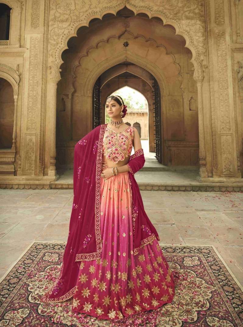 Dark Pink Colour Royal 27 Wedding Wear Wholesale Bridal Lehenga Choli  Collection 1013 - The Ethnic World