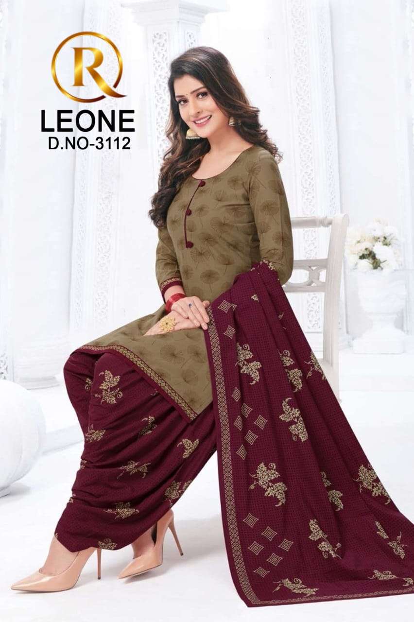 R Leone Synthetic Selection Design Dress Material at Rs 230/piece