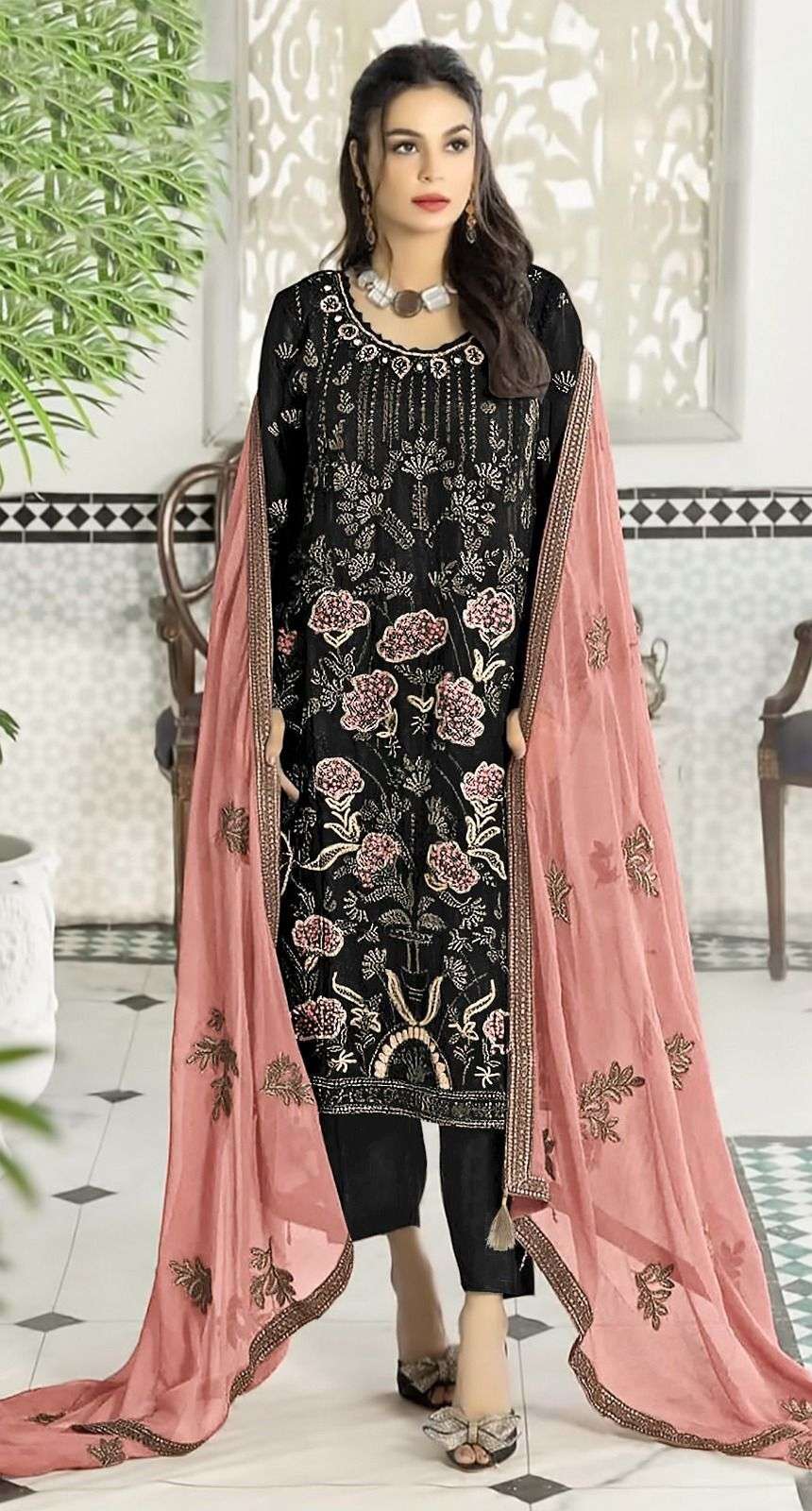 Pakistani georgette salwar clearance kameez