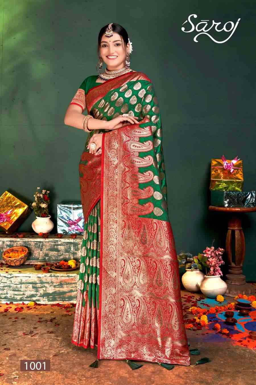 Aarambh By Rath 1106 To 1117 Silk Sarees Catalog - The Ethnic World