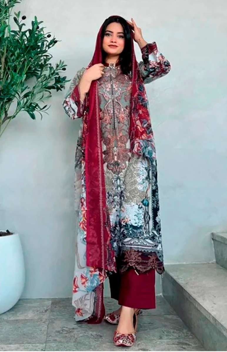 Pakistani chiffon outlet suits wholesale