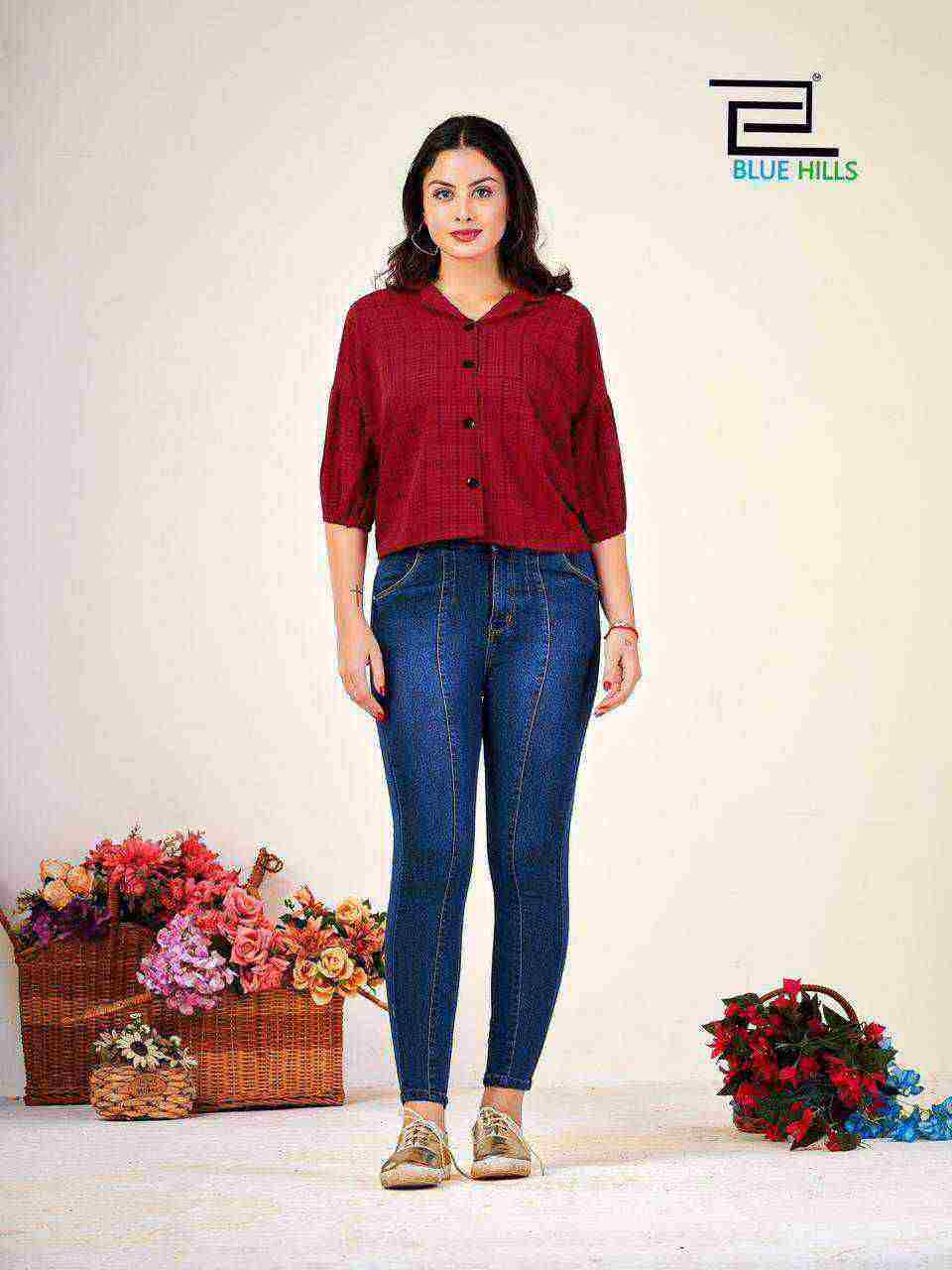 Blue Hills Martini Heavy Bsy Chex ladies Shirt Wholesale catalog