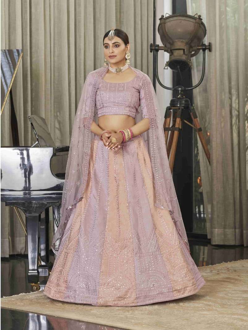 BRIDESMAID 2013 Bridal Thread Embroidered Semi Stitched Lehenga Choli Wholesale catalog