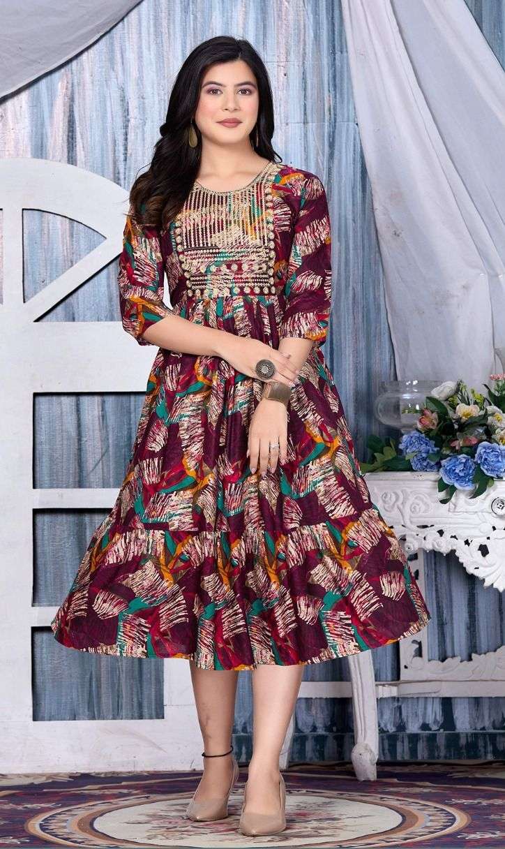 FT FLOWER FASHION Kurti Wholesale catalog