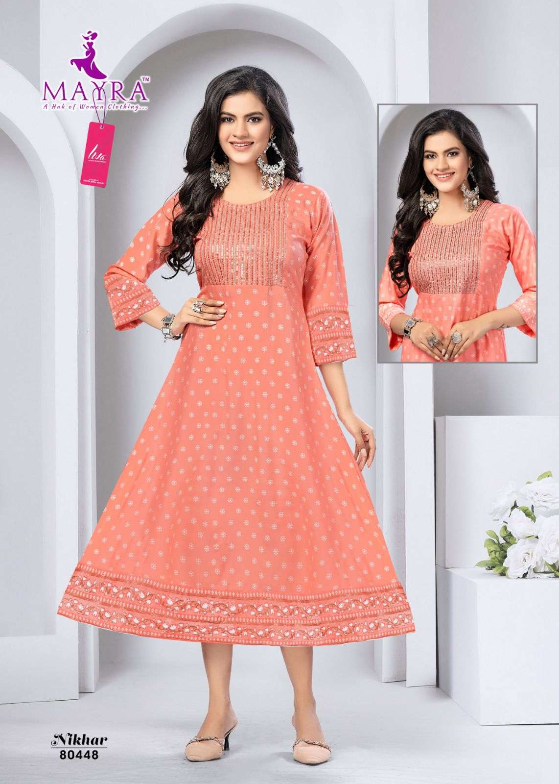 MAYRA NIKHAR Kurti Wholesale catalog