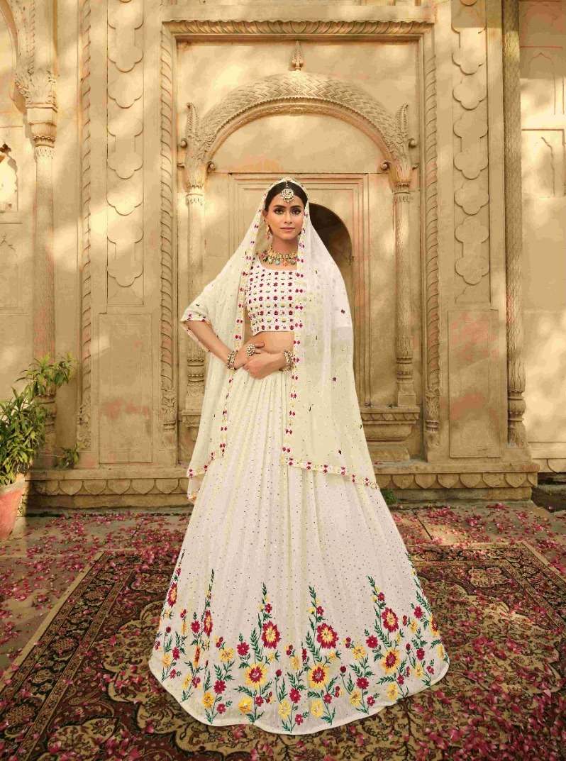 SHUBHKALA 2172 Embroiered Semi Stitched Bridal Lehenga Choli Wholesale catalog