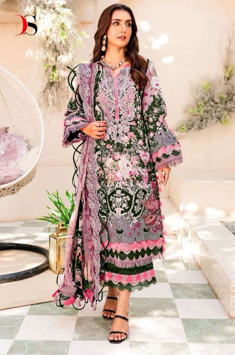 Deepsy Niddle Wonder Chiffon Dupatta Pakistani Suits Wholesale catalog