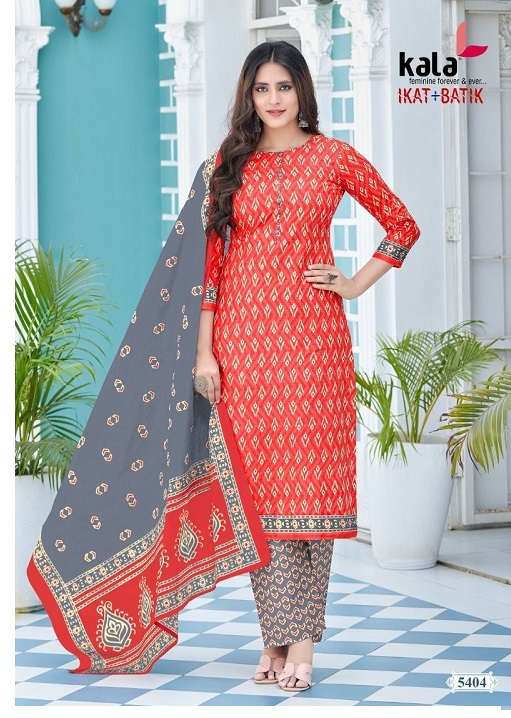 Kala Ikat Batic -Dress Material -Wholesale Catalog