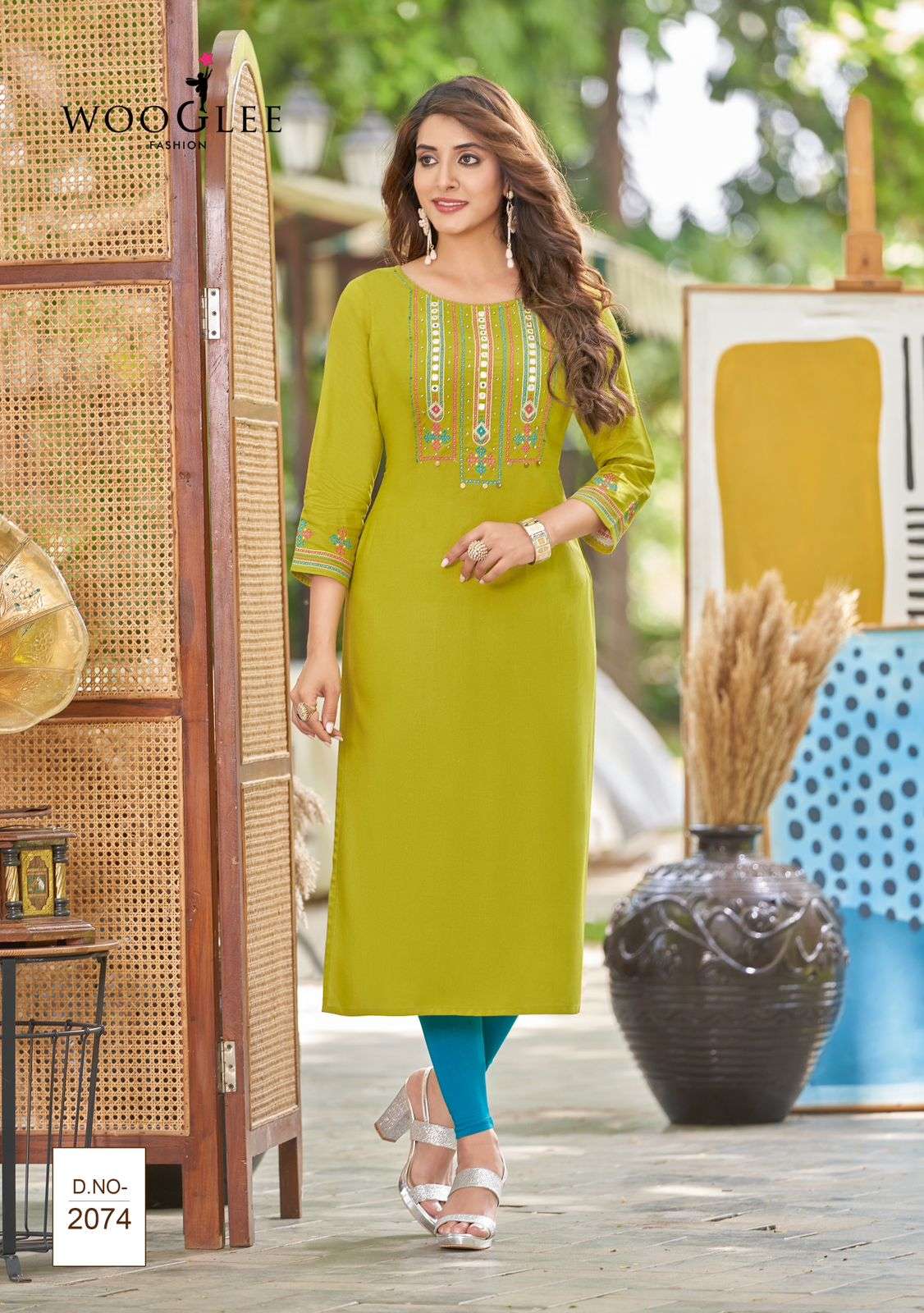 Wooglee Barbella Vol 11 Kurti Wholesale catalog