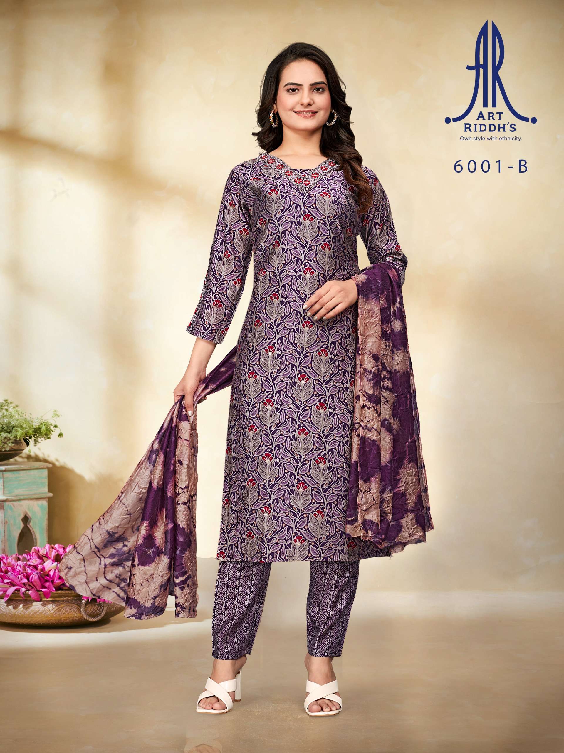 ARTRIDDH 6001 - B Kurti Wholesale catalog