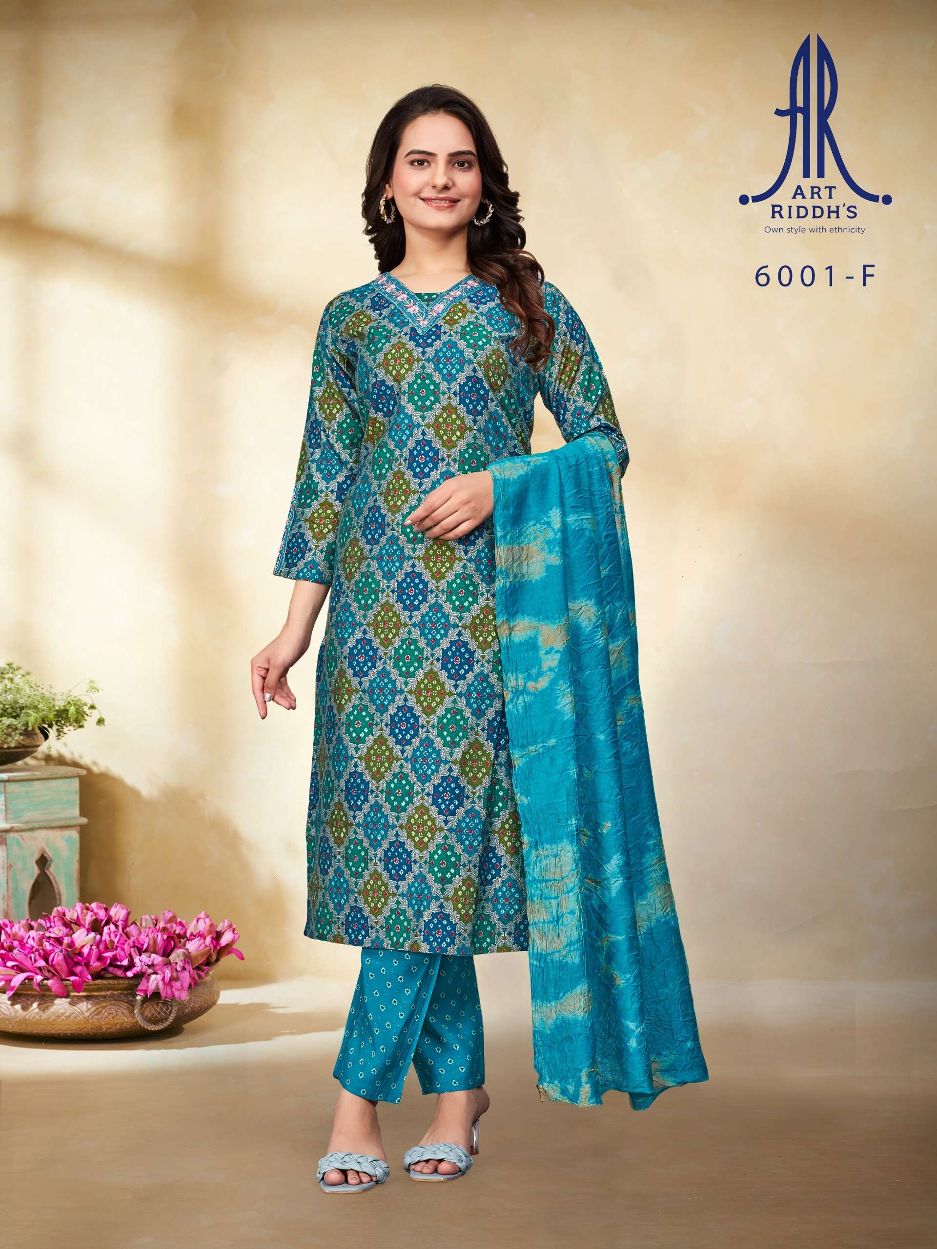 ARTRIDDH 6001 - F Kurti Wholesale catalog