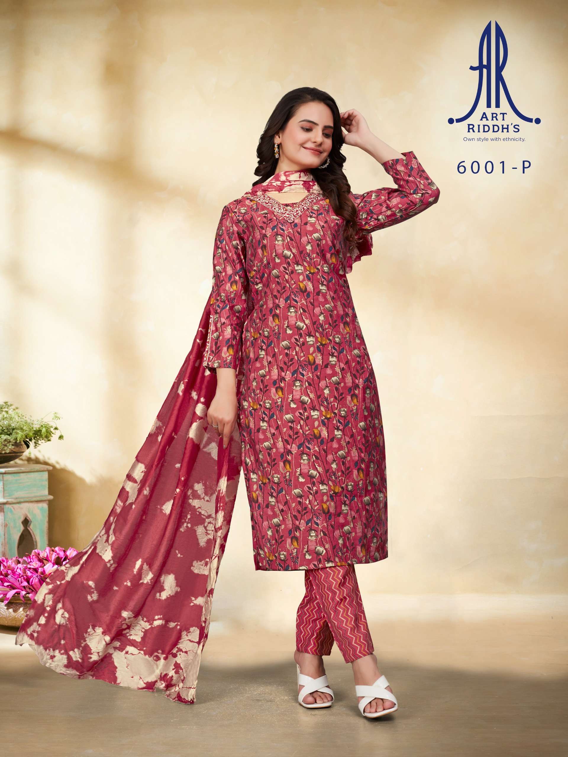 ARTRIDDH 6001 - P Kurti Wholesale catalog