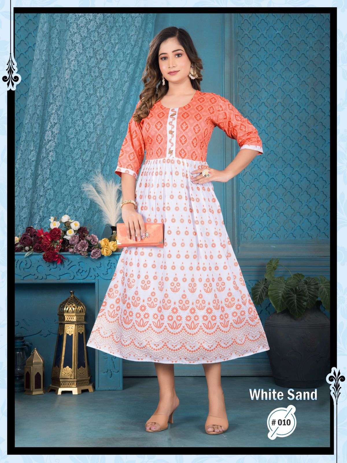 FT WHITE SAND Kurti Wholesale catalog