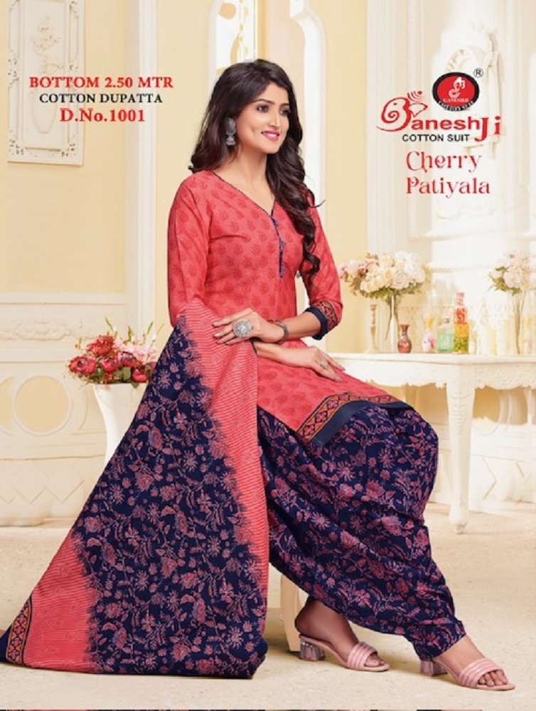 Ganeshji Cherry Patiyala Vol-4 – Dress Material -Wholesale Catalog