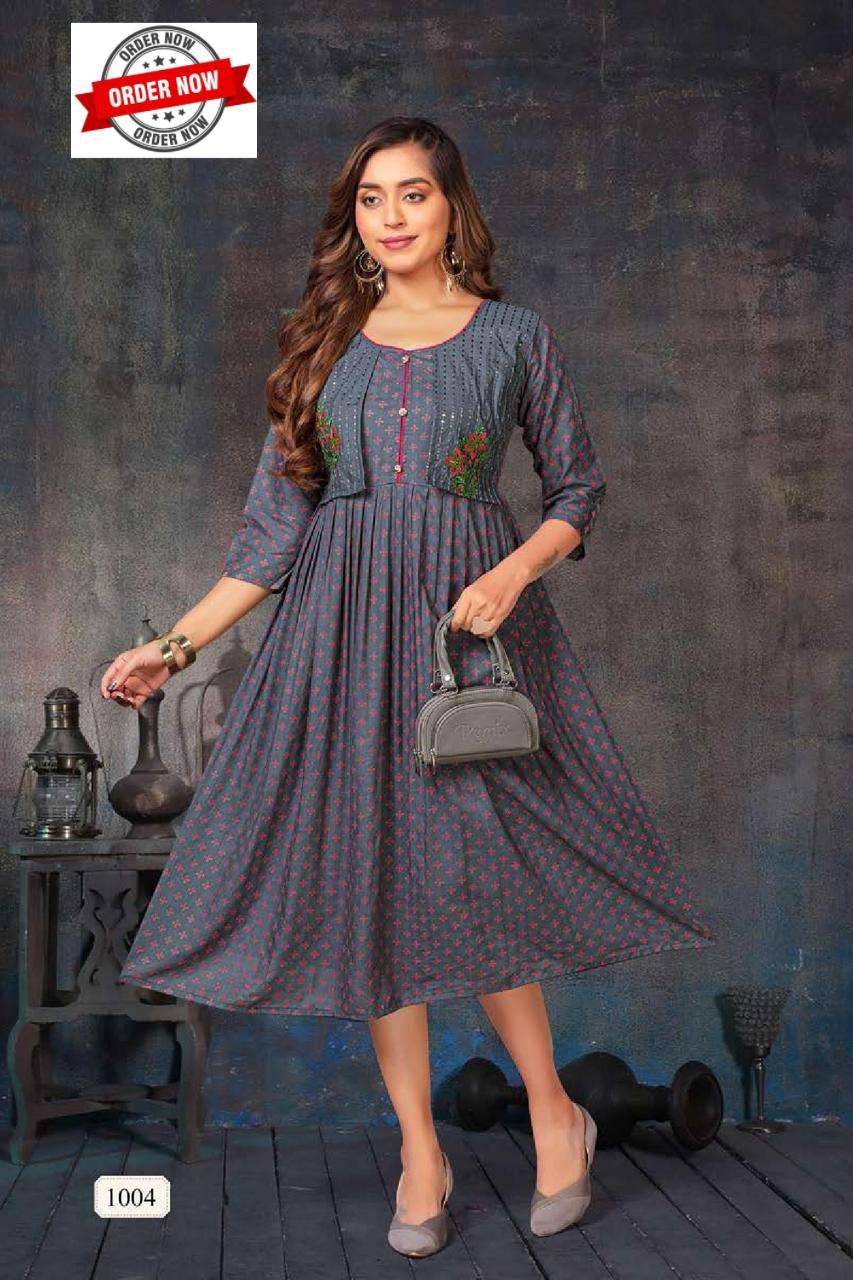 JLF BARBIE GIRL VOL.1 Kurti Wholesale catalog