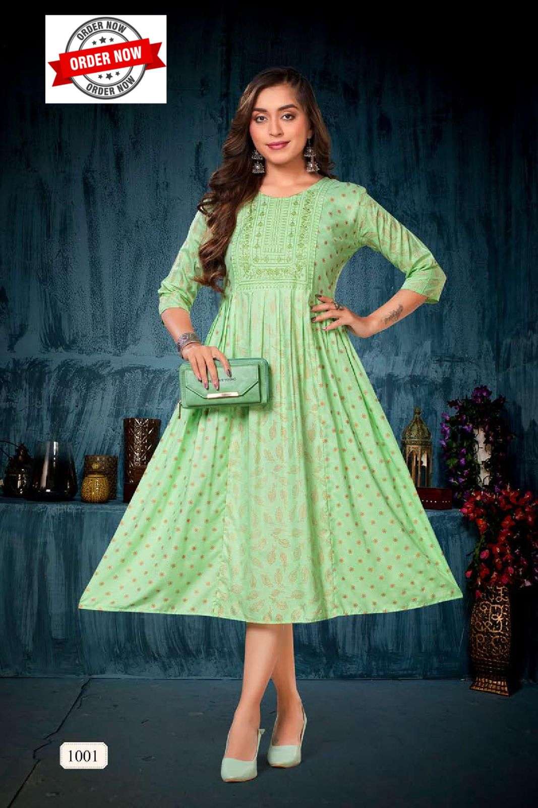 JLF NAZAKAT VOL.1 Kurti Wholesale catalog