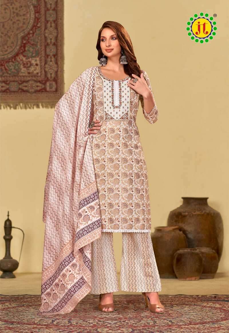 Jt Aakansha Vol 10 Dress Material Wholesale catalog