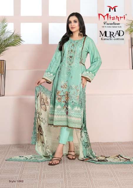 	Mishri Murad Vol-1 – Dress Material -Wholesale Catalog