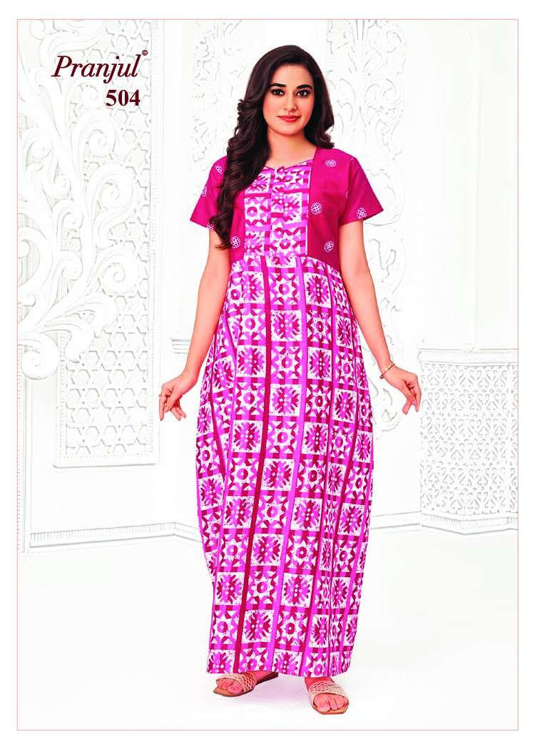 Pranjul Pragati Nighties-1 – Readymade -Wholesale Catalog