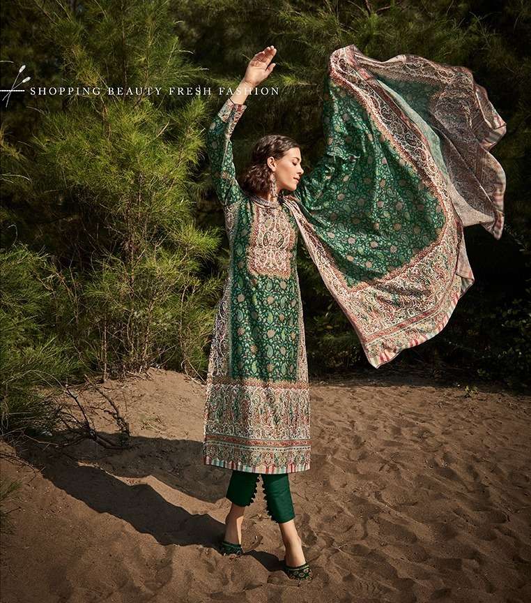 Fida Avnoor Digital Cotton Dress Material Wholesale catalog