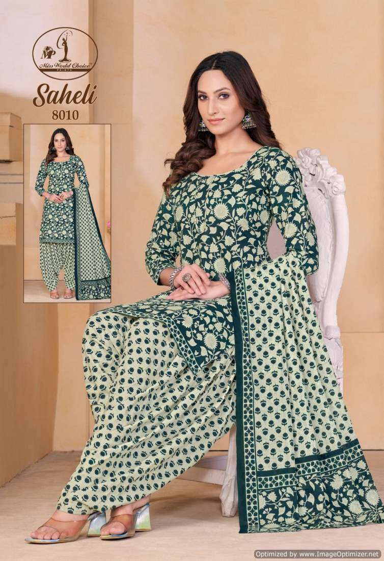 Miss World Saheli Vol-8 – Dress Material - Wholesale Catalog